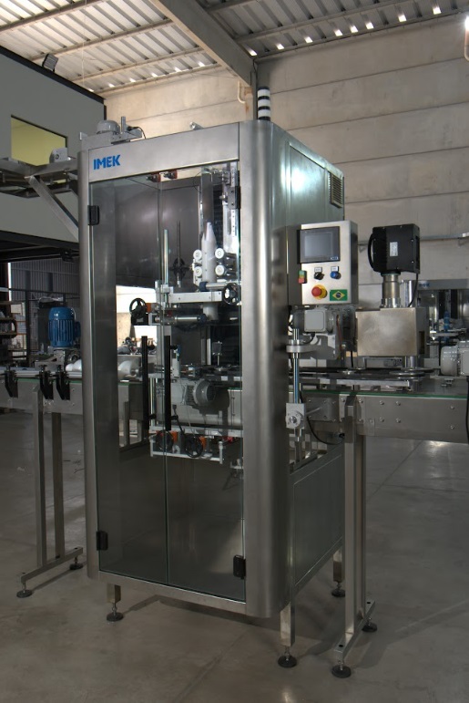 Maquina aplicadora de sleeve