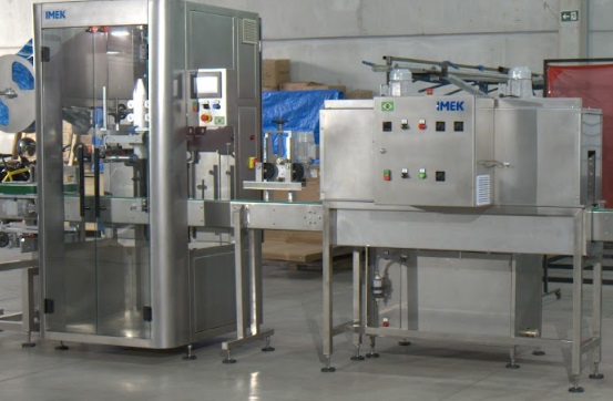 Maquina aplicadora para sleeve