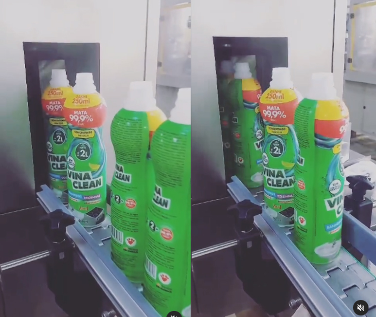 Tunel de encolhimento para sleeve