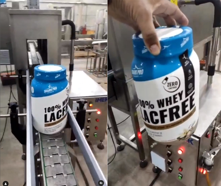 Tunel para encolhimento automatico