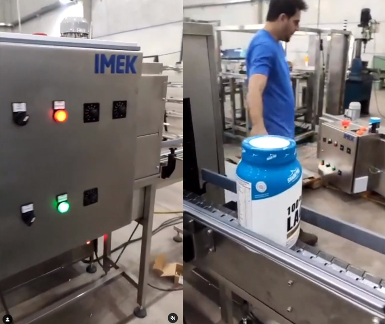 Tunel para encolhimento embalagens