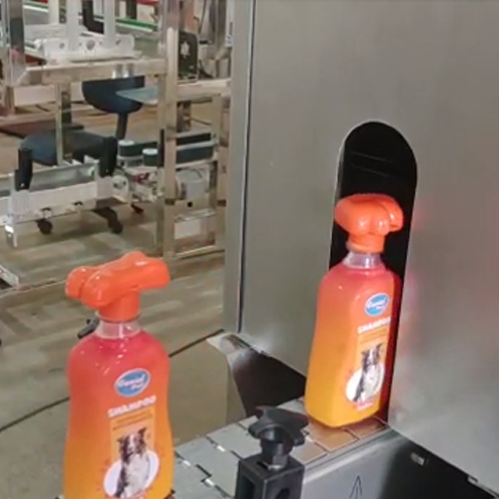 forno para encolhimento de rotulos